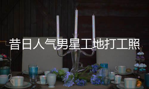 男星人气照曝朱梓这样打工昔日骁方回应工地光